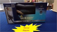 ISOTONER MENS SLIPPERS SIZE XL