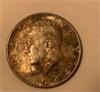 1964 No Mint Mark Kennedy Half Dollar