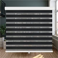 LUCKUP Cordless Zebra Blinds Roller Shades for