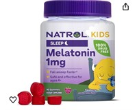 Natrol kids 1 mg melatonin