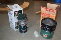 Vtg 1970's Coleman Lantern w/ Box and Vtg 1960's