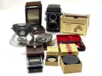 Rolleicord Germany Camera and Accessories :
