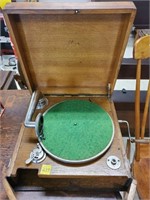 Antique Table Top Record Player