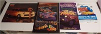 (4) Various car posters including Woodworth Dream