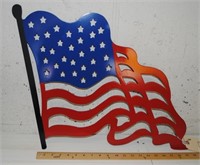 American Flag - Powder Coated Metal Cutout