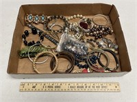 Assorted Costume Jewelry Bracelets & Bangles