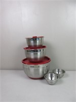 Heavy Stainless Steel Bowl Set