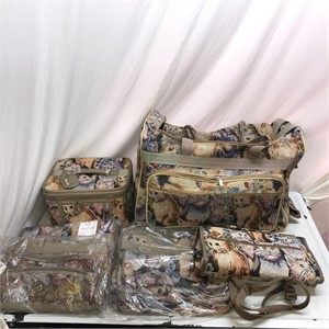 NEW Jade 6 Pc Luggage Set