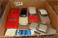 BOX LOT OF  CAR MODELS