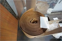 large roll of corrigated cardboard, 30" wide and