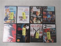 Lot of 8 Assorted DVD Movies