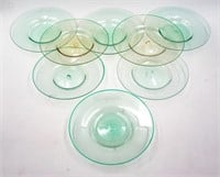 MVM Cappellin Murano Glass Shallow Bowls