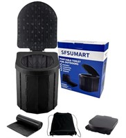 SFSUMART Camping Toilet, Universal Foldable