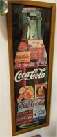 Coca-Cola Puzzle (Completed, framed)