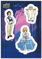 2018 Upper Deck Disney Sticker S4 Charming, Cinder