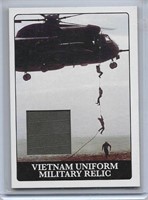 1969 Vietnam Uniform Military Relic card