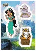 2018 Upper Deck Disney Sticker S5 Jasmine, Rajah,