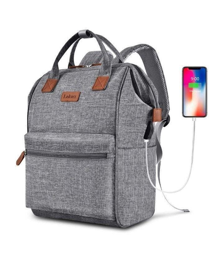 LOKASS 15.6 Inch Travel Laptop Backpack