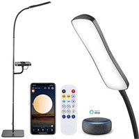 GMK Smart Led Floor Lamp with Wireless Charger,