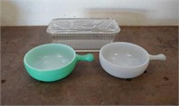 Glasbake Dishes & Refrigerator Dish