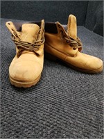 Vintage Phat Farm work boots, size 6 US
