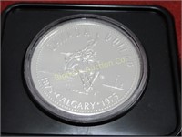 Silver Canadian Dollar Calgary 1875-1975
