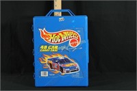 HOT WHEEL CARRY CASE AND CARS