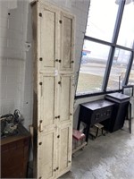 Antique 6 Door Wall Cabinet