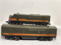 Lionel Milwaukee Road train engine 2378 and TEND