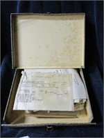WW2 Weapons Guns Tanks shipping invoices in box