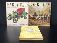 3 Early Car Books Early Cars, Carriages, The