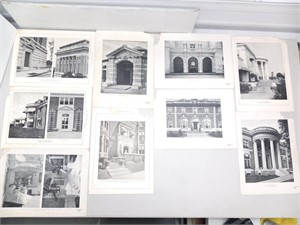 Prints 9 architectural prints