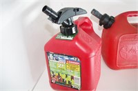 Lot of 2 Gas Cans