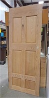 Solid Wood Interior Door w/ Frame Pieces