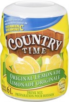 2 PACK Country Time Lemonade Drink Mix, 580g BB