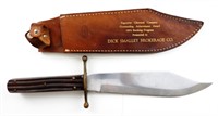 KA-BAR 1210 J BOWIE KNIFE w/DEDICATED SHEATH