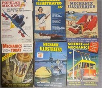 ‘50s-‘70s Science & Mechanics Magazines