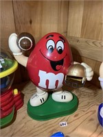 red M&M football player