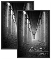 DOAI ART 20x28 Frame Black 2 Pack, 20x28 Picture F