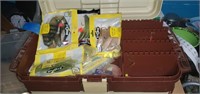 Plano tackle box, with tackle.