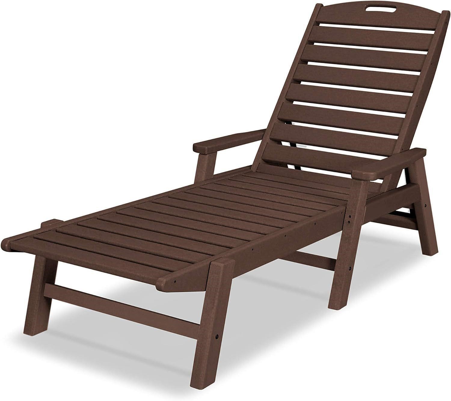 POLYWOOD Nautical arms chaise