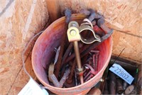 Bucket of Gate Bolts & Lag Bolts
