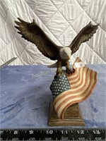 Patriot Bald Eagle Sculpture, 7" Tall