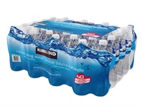 (2) 40-Pk Kirkland Signature Natural Spring Water,