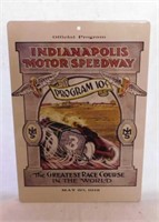 5 metal Indianapolis Indy 500 home decor signs,