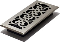 DECOR GATES FLOOR REGISTER SIZE 4" X 10"