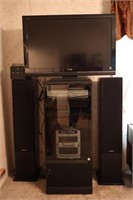 40" Sony TV & Hitachi Sound System- Works