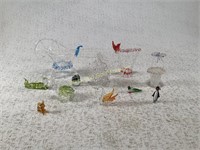 Small Blown Glass Figures