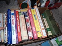 Box w/Many Cook Books