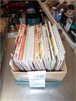 Box of Recipe Books